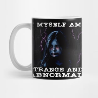 Strange & Abnormal Goth Horror Halloween Spooky Lightning Ghoul Meme Mug